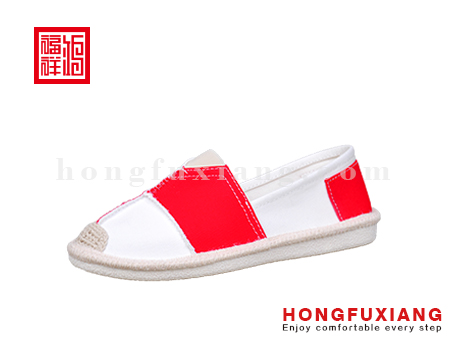 鴻福祥布鞋H2LZ91526紅色