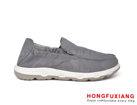 鴻福祥男鞋HG621155灰色